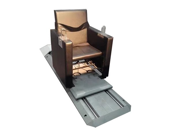 审讯椅厂家出新款了，一款轨道犯人审讯椅，可以滑动的审讯椅真牛